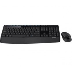 Zestaw bezprzewodowy klawiatura + mysz Logitech Wireless Combo MK345 czarny
