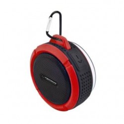 Głośnik Bluetooth Esperanza Country czarno- czerwony EP125KR