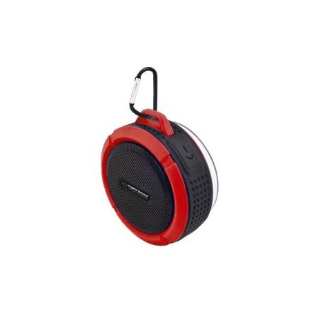 Głośnik Bluetooth Esperanza Country czarno- czerwony EP125KR
