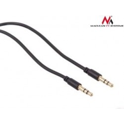Kabel audio Maclean MCTV-816 miniJack 3,5mm (M) - miniJack 3,5mm (M), 3m czarny