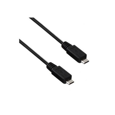 Kabel USB 2.0 Akyga AK-USB-17 micro USB B(M) - micro USB B(M) 0,6m czarny