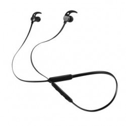 Słuchawki z mikrofonem Acme BH107 bezprzewodowe Bluetooth douszne napotyliczne czarne