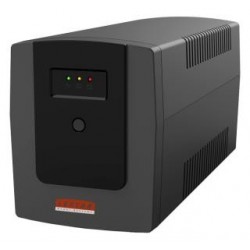 Zasilacz awaryjny UPS Lestar ME-1200SSU Line-Interactive AVR 4xSCH 1200VA/720W USB czarny