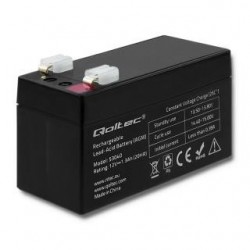 Akumulator AGM Qoltec | 12V | 1.3Ah | max.0.39A