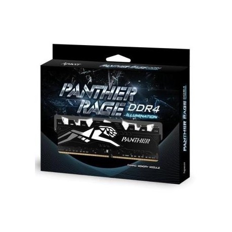 Pamięć DDR4 Apacer Panther Rage Illumination LED 8GB (1x8GB) 2400MHz CL16 1,2V