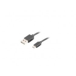 Kabel USB 2.0 Lanberg micro BM-AM 1m Easy-USB czarny