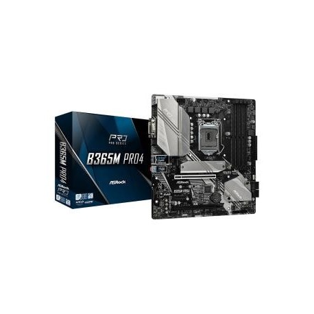 Płyta ASRock B365M PRO4 /B365/DDR4/SATA3/M.2/USB3.1/PCIe3.0/s.1151/mATX