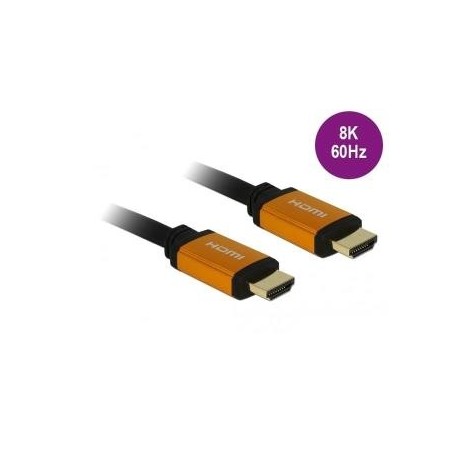 Kabel HDMI Delock M/M v2.1 1,5m 8K 60Hz czarny