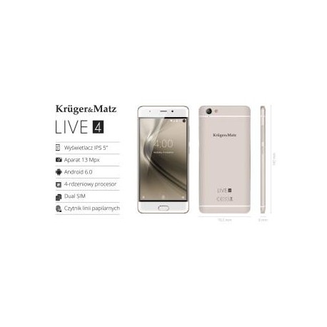 Smartfon KrugerandMatz KM0439 LIVE 4S