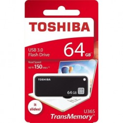 Pendrive Toshiba 64GB TransMemory™ U365 (THN-U365K0640E4) USB 3.0 Black