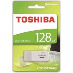 Pendrive Toshiba 128GB U202 (THN-U202W1280E4) USB 2.0 White