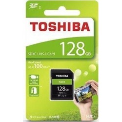 Karta pamięci SD TOSHIBA N203 (THN-N203N1280E4) 128GB UHS-I Class 10