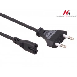 Kabel zasilający ósemka Maclean MCTV-810 2 pin 3m wtyk EU 