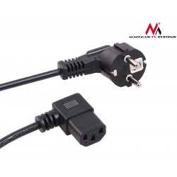 Kabel zasilający kątowy Maclean MCTV-804 3 pin 5m wtyk EU 