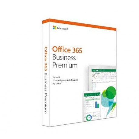 Oprogramowanie Office 365 Business Premium 1 rok Medialess