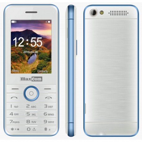Telefon MaxCom MM136 biało-niebieski