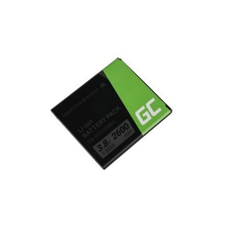 Bateria Green Cell do Samsung Galaxy Grand Prime, J5, J3, 2600mAh 3.8V