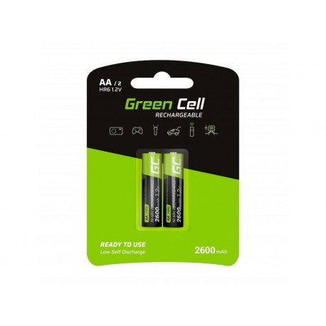 Akumulator Green Cell 2x AA HR6 2600mAh