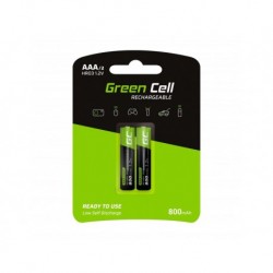 Akumulator Green Cell 2x AAA HR03 800mAh