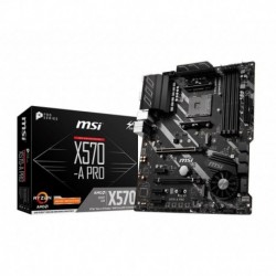 Płyta MSI X570-A PRO /AMD X570/DDR4/SATA3/M.2/USB3.1/PCIe4.0/AM4/ATX