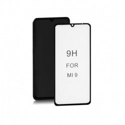 Szkło ochronne hartowane PREMIUM Qoltec do Xiaomi Mi9 | 6D | Czarne
