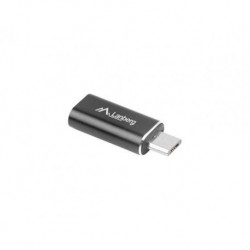 Adapter Lanberg micro USB(M) 2.0 - Lightning(F) czarny