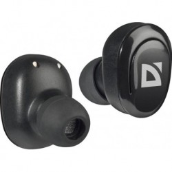 Słuchawki z mikrofonem Defender TWINS 635 bezprzewodowe Bluetooth czarne