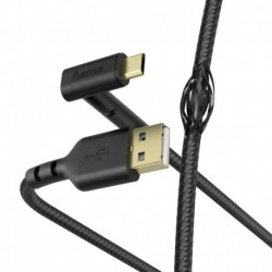 Kabel USB 2.0 Hama Data, "Stand" Micro-USB, 1,5M, czarny