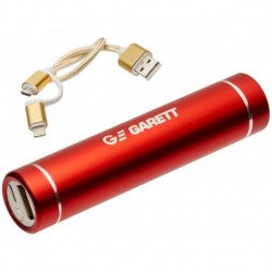 Powerbank Garett Power 2600mAh czerwony