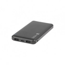Powerbank Natec Extreme Media Trevi Slim 10000mAh 2x USB-A + 1x USB-C czarny