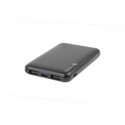 Powerbank Natec Extreme Media Trevi Compact 5000mAh 2x USB-A + 1x USB-C czarny