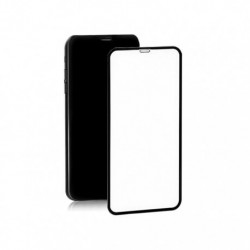 Szkło ochronne hartowane PREMIUM Qoltec do iPhone 11 Pro Max | 6D | Pełne | Czarne
