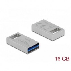Pendrive Delock 16GB USB 3.0 micro metalowa obudowa