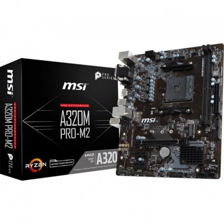 Płyta MSI A320M-A PRO M2 /AMD A320/DDR4/SATA3/USB3.0/PCIe3.0/AM4/mATX