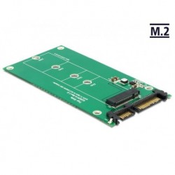 Adapter Delock SATA 22-pin (M) - M.2 NGFF Key B 67-pin