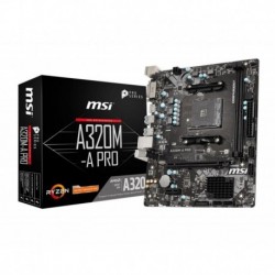 Płyta MSI A320M-A PRO /AMD A320/DDR4/SATA3/USB3.0/PCIe3.0/AM4/mATX