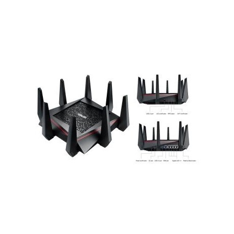 Router Asus RT-AC5300 Wi-Fi AC5300 Tri-band 5334Mbit/s MU-MIMO AiCloud 