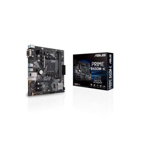 Płyta Asus PRIME B450M-K/AMD B450/SATA3/M.2/USB3.1/PCIe3.0/AM4/mATX