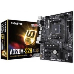 Płyta Gigabyte GA-A320M-S2H /AMD A320/DDR4/SATA3/USB3.0/PCIe3.0/AM4/mATX