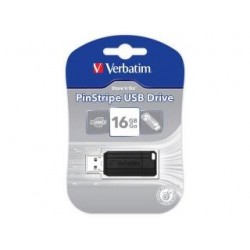 Pendrive Verbatim 16GB PINSTRIPE USB 2.0