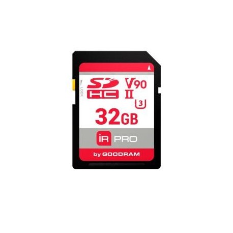 Karta pamięci SD GOODRAM 32GB CARD V90 (UHS II U3) 280/240 MB/s IRDM PRO