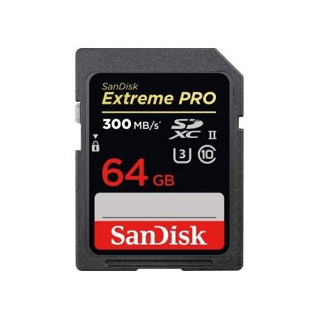 Karta pamięci SDXC SanDisk Extreme PRO 64GB 300/260 MB/s UHS-II