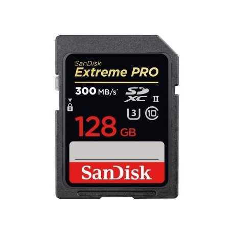 Karta pamięci SDXC SanDisk Extreme PRO 128GB 300/260 MB/s UHS-II