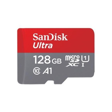 Karta pamięci MicroSDXC SanDisk ULTRA 128GB 100MB/s A1 Class 10 UHS-I + adapter