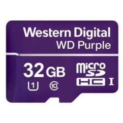 Karta pamięci WD Purple™ WDD032G1P0A 32GB Surveillance MicroSDHC UHS-1 Class10