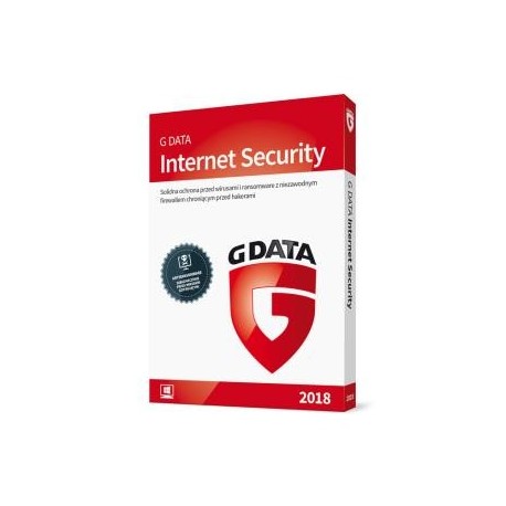 G DATA Internet Security 2018 BOX 1PC 1ROK 