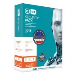 ESET Security Pack dla 3 komputerów i 3 urządzeń mobilnych, 12 m-cy, BOX