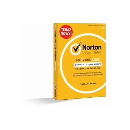 Oprogramowanie Norton Antivirus Basic 1USER 1Y